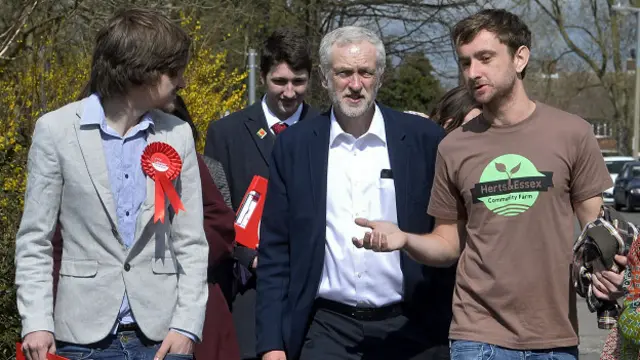 یہ انتخابات جیرمی کوربن کا پہلا بڑا امتحان سمجھے جا رہے ہیں