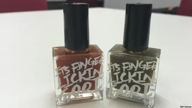 肯德基推出的指甲油