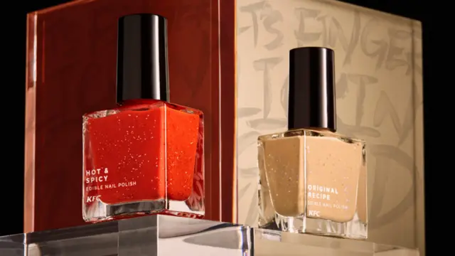肯德基推出的指甲油