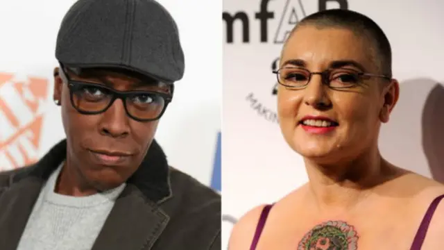 Арсенио Холл и Шинед О'Коннор