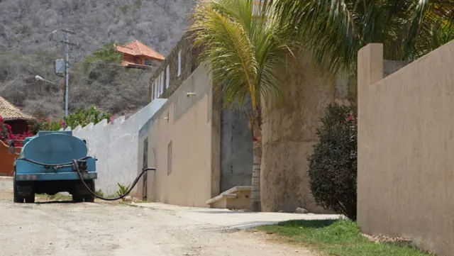 Camiones cisterna en Margarita