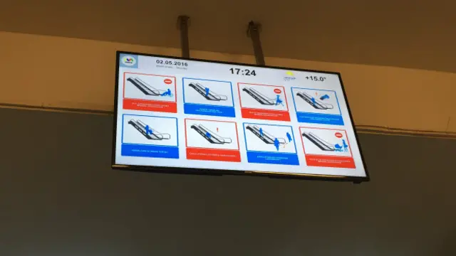 Bakı metrosunun mövcud 25 stansiyasının 23-də əlil araba istifadəçilərinə girişi qadağan edən işarə qoyulub