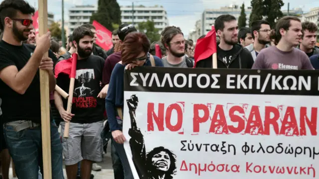 Общенациональные забастовки проходят в Греции уже в четвертый раз с тех пор, как правительство Алексиса Ципраса победило на выборах