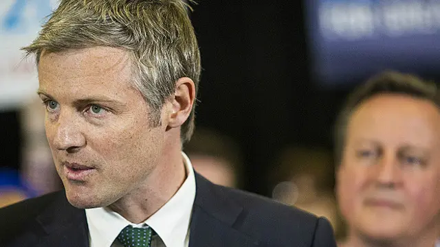 Основной соперник Хана от консерваторов - выпускник Итона, сын миллиардера Зак Голдсмит