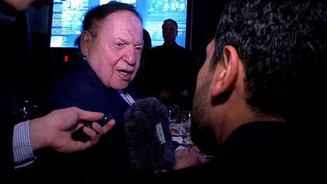 آقای ادلسون در آمریکا به حمایت تمام عیار از اسراییل هم معروف است