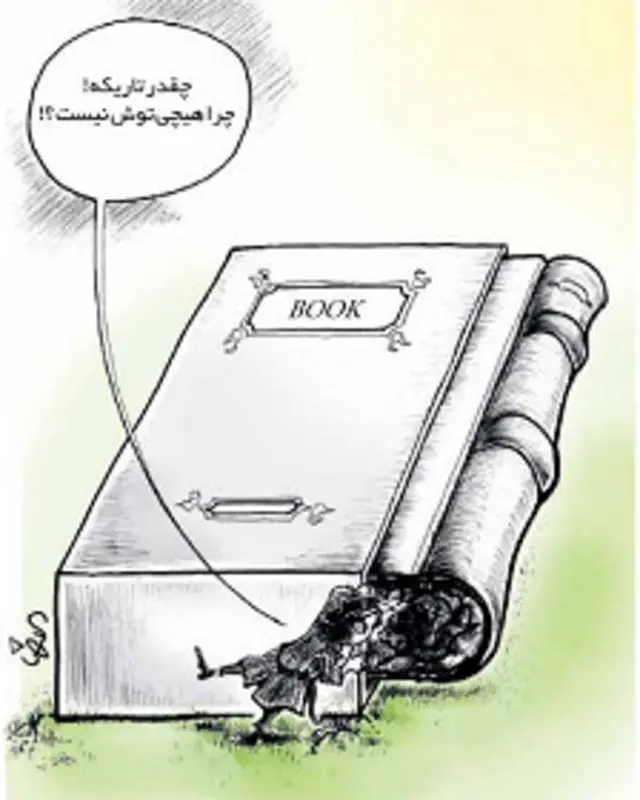 کارتون احمدرضا صدیقی، قانون
