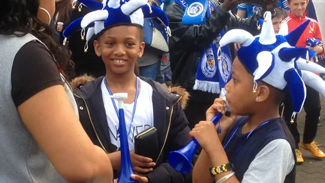 В субботу на улицах Лестера все праздновали победу