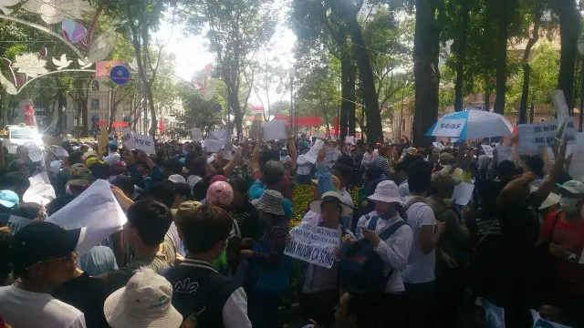 Tại khu vực công viên 30/4 tại Thành phố Hồ Chí Minh