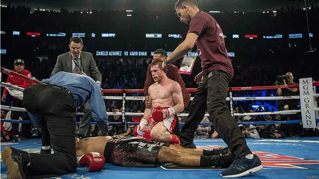 عامر خان لاس ویگس میں میکسیکو کے باکسر ساؤل کینیلو الواریس سے ہارنے کے بعد فی الحال آرام کر رہے ہیں