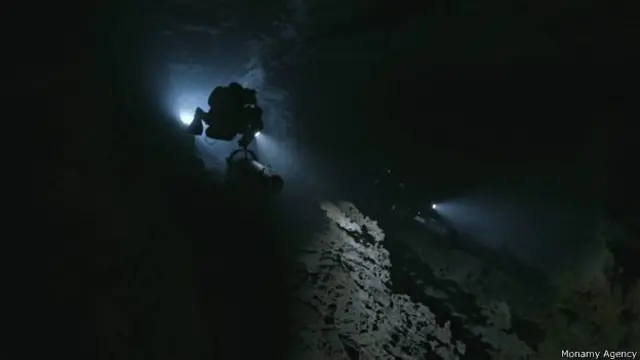 O trajeto até Steinugleflaget previa uma imersão de cinco horas