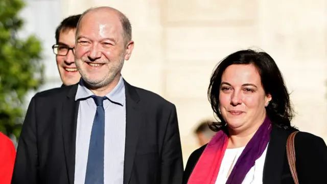 Дени Бопэн с женой