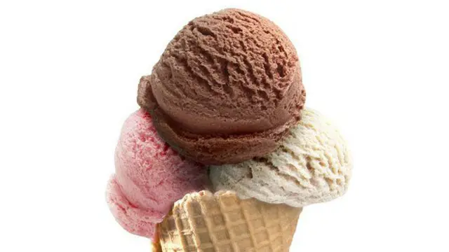 Untar tu piel con helado no es la mejor idea.