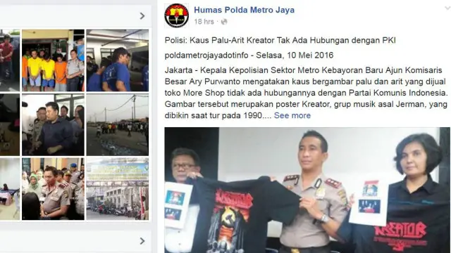 kreator palu arit humas polda