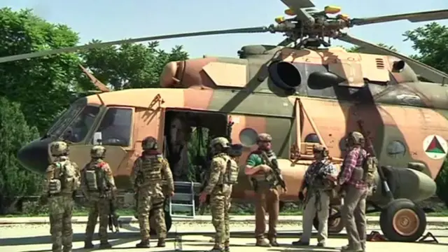 علی حیدر کو پکتیکا میں ہونے والے آپریشن میں بازیابی کے بعد پہلے بگرام اور پھر فوجی ہیلی کاپٹر سے کابل لایا گیا