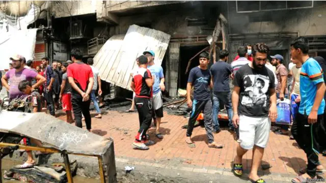 Взрыв в Багдаде