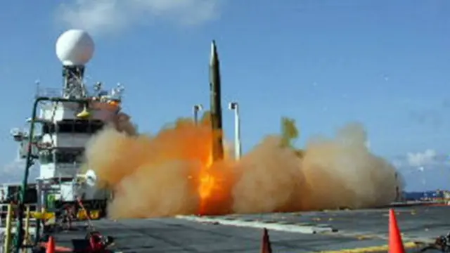 美国一直在战舰上测试神盾系统