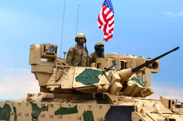 Американские военные на учениях в Грузии