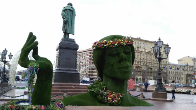 Зеленая голова