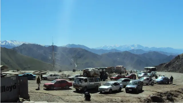 مسیر سالنگ اکنون بر روی ترافیک مسدود است/ عکس از آرشیو