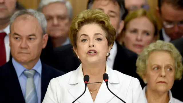 Discurso de Dilma Rousseff desde Planalto