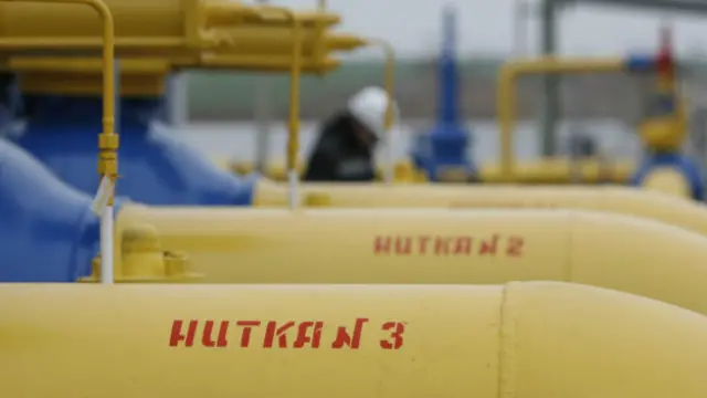 Трубопровод "Газпрома" в Белоруссии