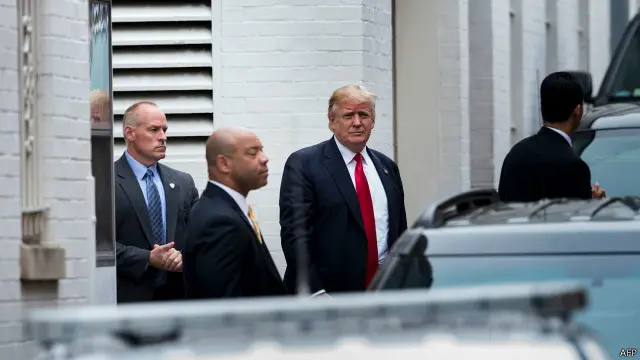 آقای ترامپ پیش از دیدار با پل رایان