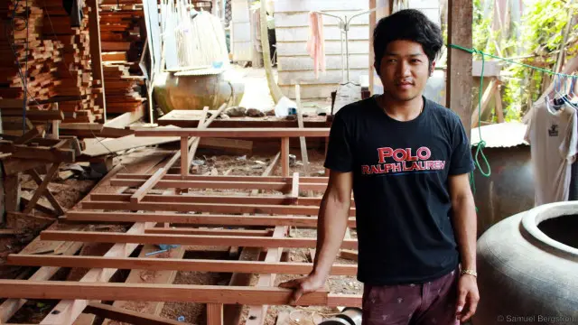 Visal Daid làm norry hoàn toàn bằng biện pháp thủ công