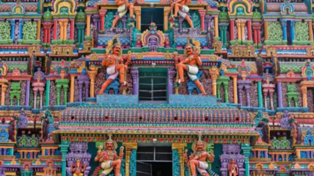 据说奇丹巴拉姆寺是宇宙中心，是天空交界的地方。（图片来源：Paddy Photography/Getty）