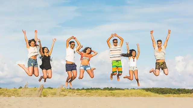 Puede ser más divertido ir a la playa que sentarse a escribir una disertación.