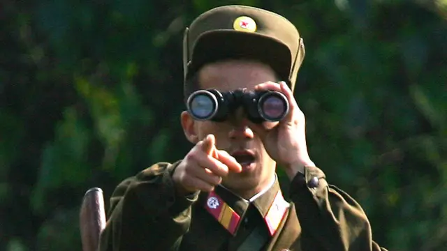 Северокорейский солдат