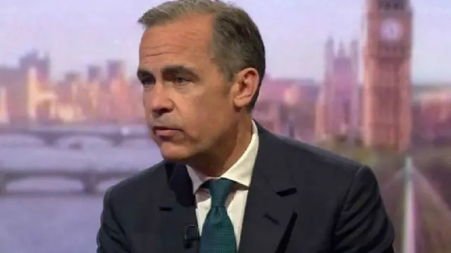 كارني يؤكد لبي بي سي إن رأيه كان مستقلا عن السياسة ولا يمثل أي مؤشر لخيارات التصويت سواء بالبقاء أو الخروج من الاتحاد الأوروبي