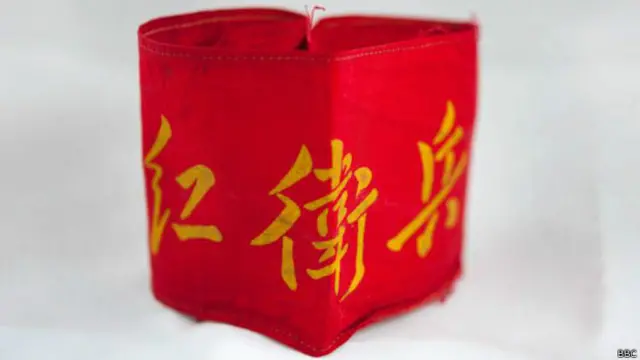 Banda usada por miembros de los Guardias Rojos