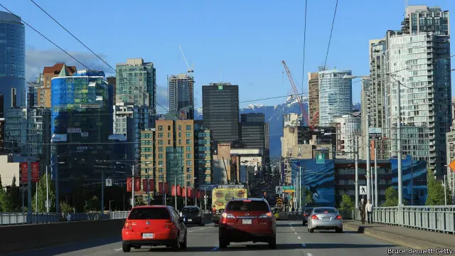 Pemandangan Vancouver, Kanada.