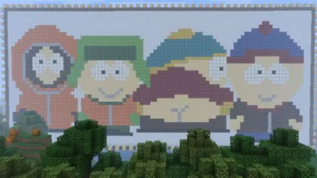 По всей видимости, удмуртские чиновники, планируя благоустройство сквера, вдохновлялись не только "Южным парком", но и игрой Minecraft