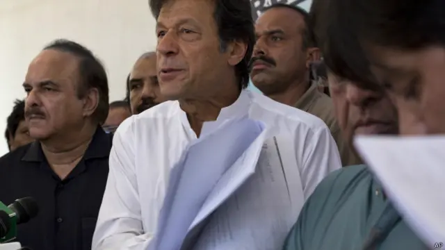 عمران خان کی جماعت تحریک پاکستان نے حکومت کے خلاف سات اگست سے احتجاجی تحریک چلانے کا اعلان کیا ہے