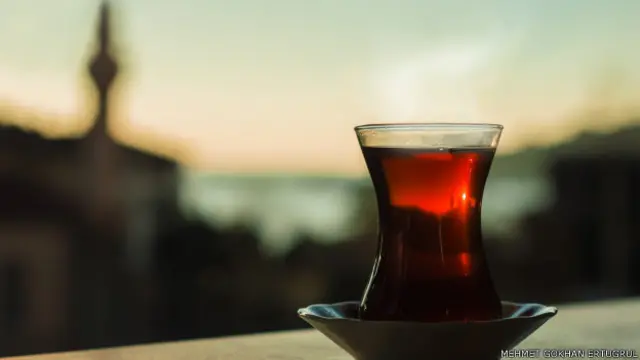 Mehmet Gökhan Ertuğrul'un Pazar keyfi demli çay. 