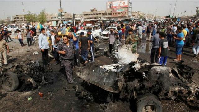 Взрыв в пригороде Багдада - Садр-Сити, где в основном проживают шииты
