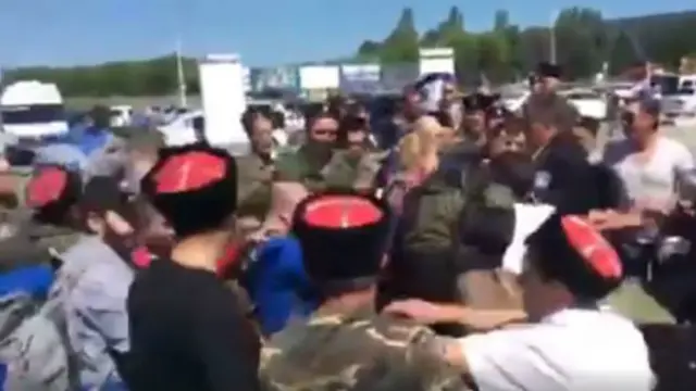 Нападение казаков