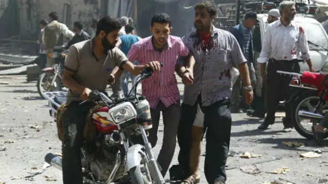 Şam yakınlarındaki Doğu Guta, bir süredir yoğun çatışmalara sahne oluyor. 