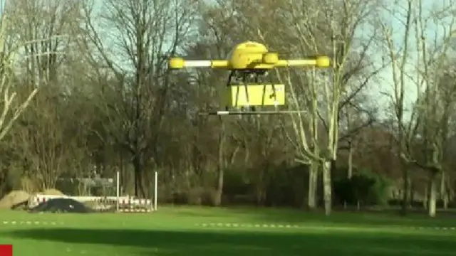 الطائرات بدون طيار المزودة بطابعات ثلاثية الأبعاد يمكنها تشييد أبنية وإطلاحها بعد تحميلها بمواد بناء مختلفة