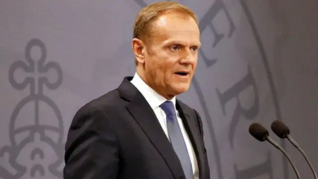 قال توسك إن الاتحاد الأوروبي سيظل "حائط الصد" ضد أي صراع بين الدول الأوروبية.