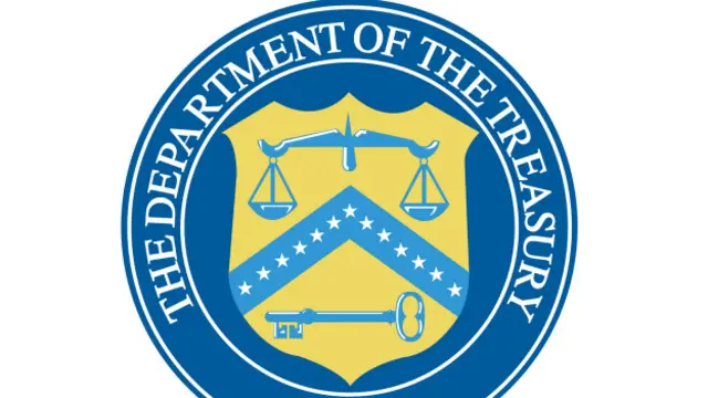 美国财政部标志