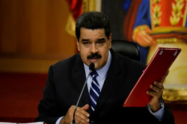 Президент Венесуэлы Николас Мадуро