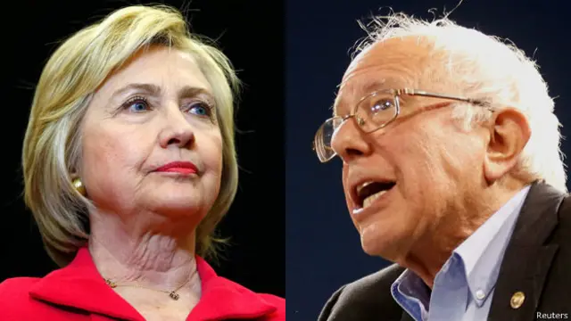 Hillary Clinton unggul dalam perolehan suara delegasi dalam pemilihan pendahuluan bakal kandidat presiden AS dari Partai Demokrat.