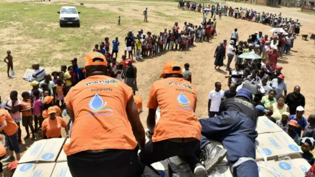 अफ्रीका सूखा