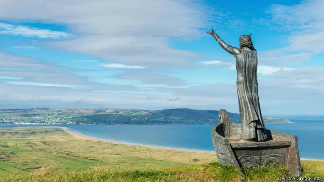 Pada Januari 2015, patung Manannán mac Lir dicuri.