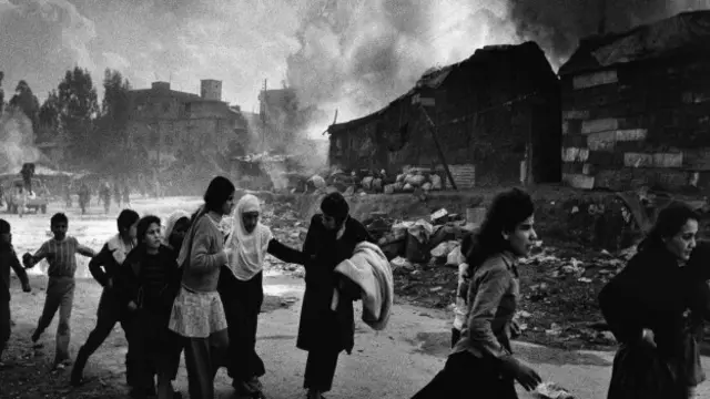 Фото Дона Маккалина: война в Бейруте, 1976 год
