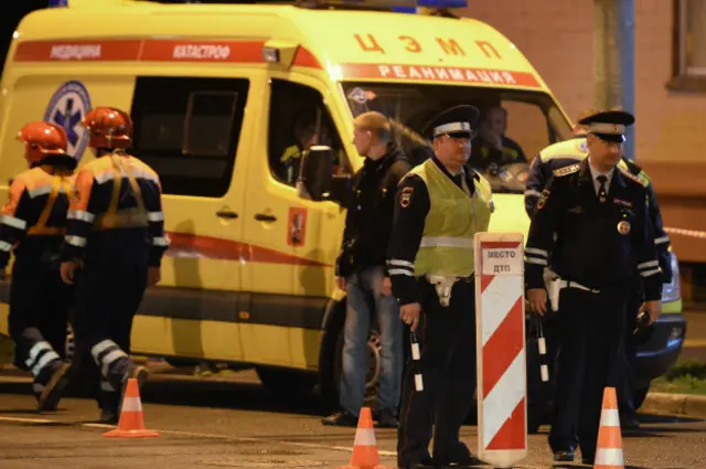 В результате происшествия жильцы дома и сотрудники банка не пострадали