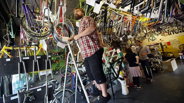 Велосипедная мастерская на Брик-лейн