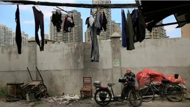 Zona pobre de Shanghái